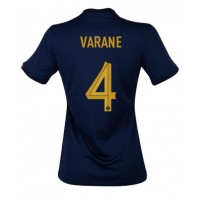 Ranska Raphael Varane #4 Kotipaita Naiset MM-kisat 2022 Lyhythihainen